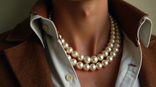 Un collier perles homme pour affirmer son style unique