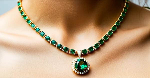 Collier émeraude : un bijou qui fait briller votre style